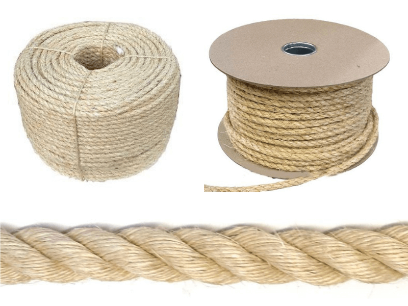 Sisal rope available at RopesDirect