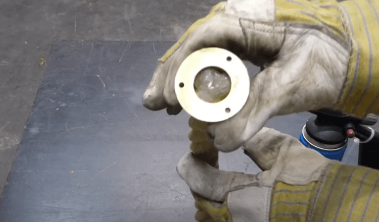 Step 1 how to install brass rope fittings