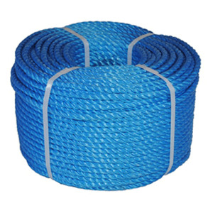 a coil of polypropylene rope from RopesDirect