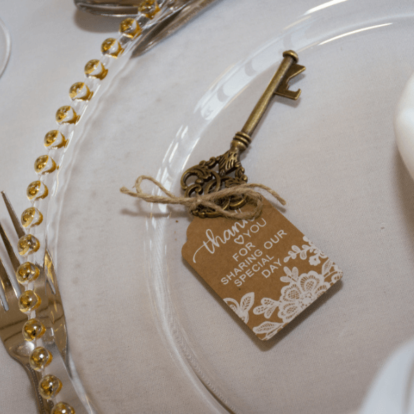 DIY wedding favours for your wedding reception