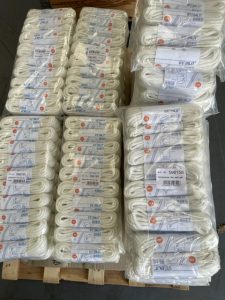 Hanks of polyester braided cord - clearance bargain from RopesDirect