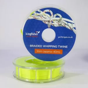Neon yellow whipping twine from RopesDirect