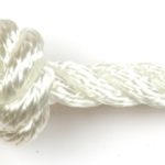 White Polyester Rope sold by the metre