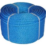 blue polypropylene rope 12mm 220m coil