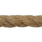12mm Natural Flax Hemp Rope sold by the metre