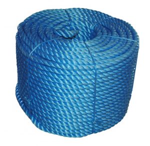 blue polyproylene rope 24mm 220m coil