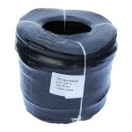 4mm Black Polypropylene Rope sold in a 220m coil