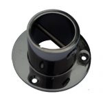 Black Brass End Plate/Cup for 32mm Rope