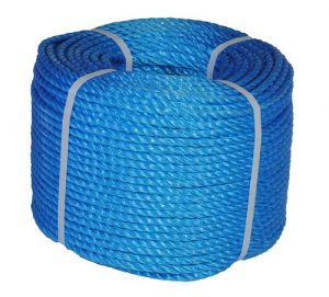 10mm Blue Polypropylene rope 220m coil