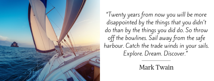 sailing quotes - Mark Twain