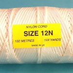 Braided Nylon Cord 4.0mm (12N) x 132m