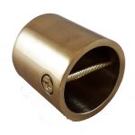 Polished Brass End Cap for 36mm Rope