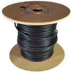 Black PVC Coated Steel Wire Rope - 50m reel