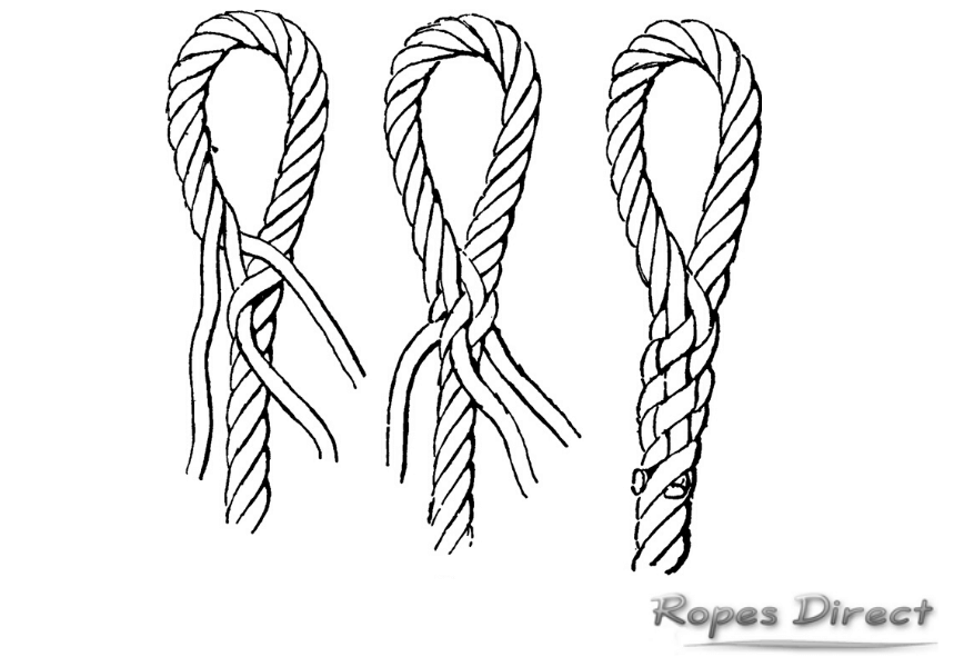 Splicing rope shop