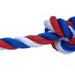Red White & Blue Yacht Rope sold by the metre