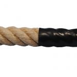 End cap for 20mm to 32mm natural ropes