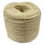 6mm Sisal Rope sold on a 220m coil
