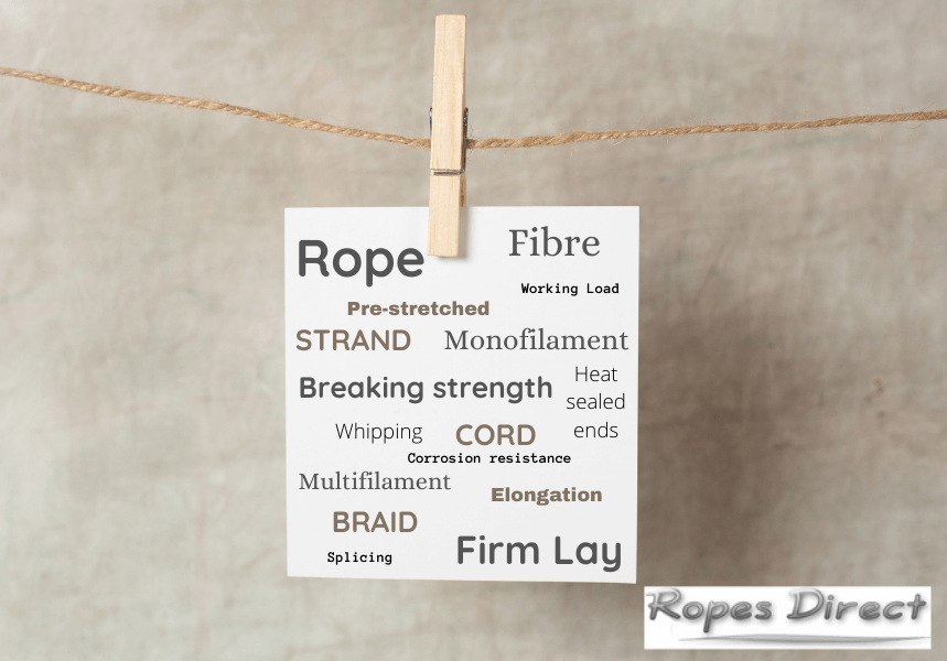 Rope terminology