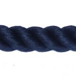 Navy Blue PolyCotton Barrier Rope