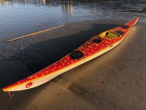 Kayak using RopesDirect yellow polypropylene multicord