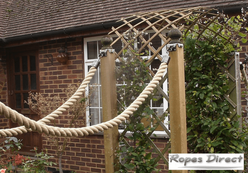 Customer who used our our decking rope fittings