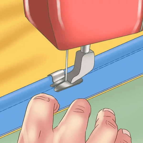 Step 5 to make cotton piping cord