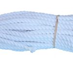 Optic White Dyed Cotton Rope - 24m coil