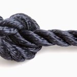 Navy Blue Polyester Rope by the metre