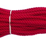 Red Dyed Cotton Rope - 24m coil