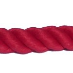 24mm Red PolyCotton Barrier Rope sold by the metre