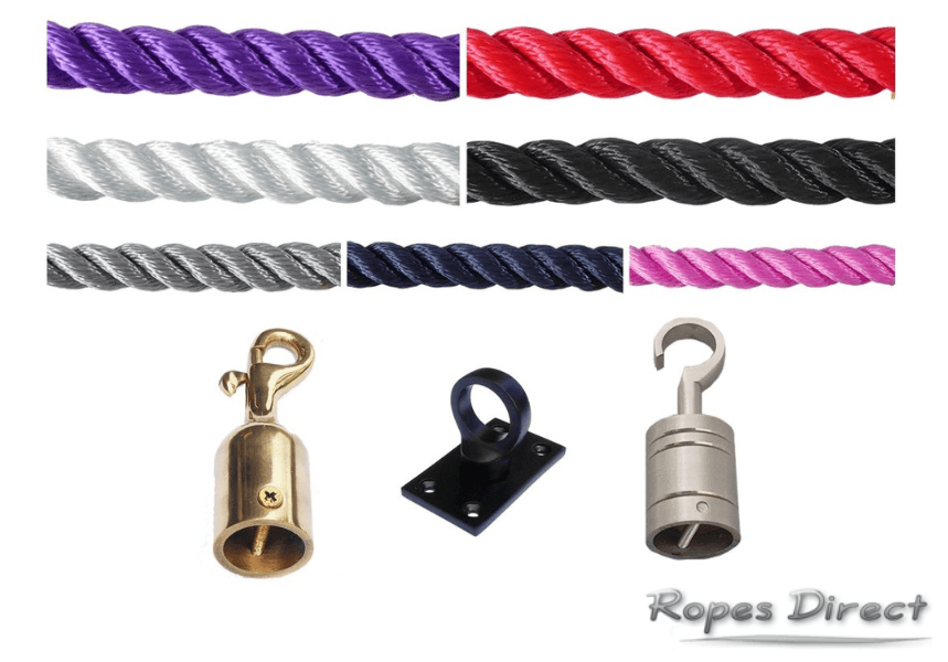 PolySilk Barrier Ropes available at RopesDirect