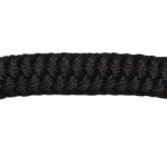 35mm Black Braided Barrier Rope sold by the metre
