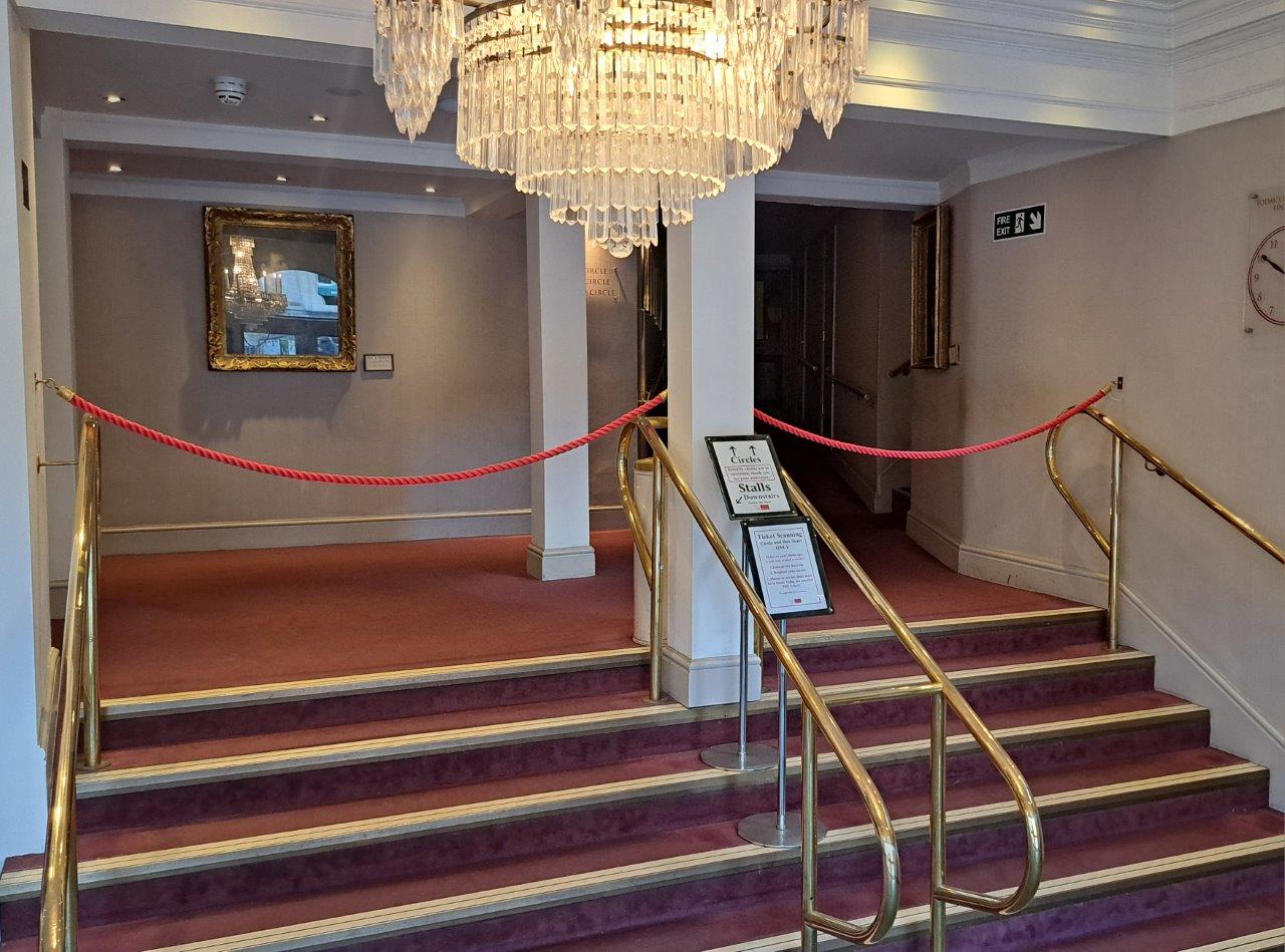 Polysilk Barrier Rope from RopesDirect at the Theatre Royal in Bath