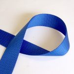 50mm Blue Toestrap Webbing sold by the metre
