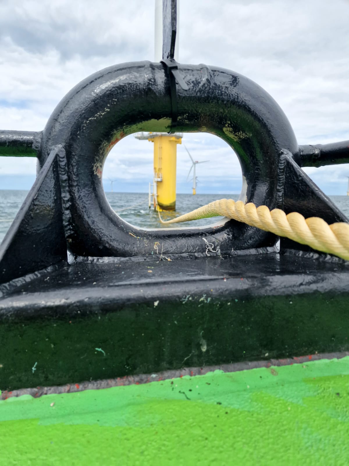 28mm synthetic sisal rope on GreenMarine