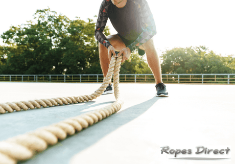 Battle rope exercise