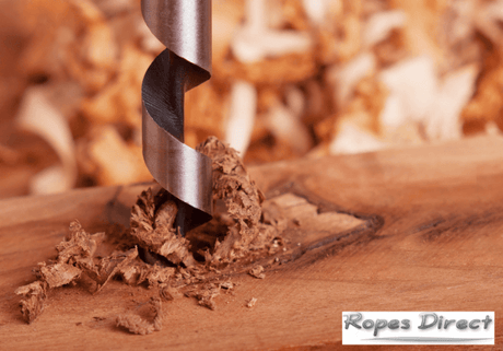 Drilling a post hole