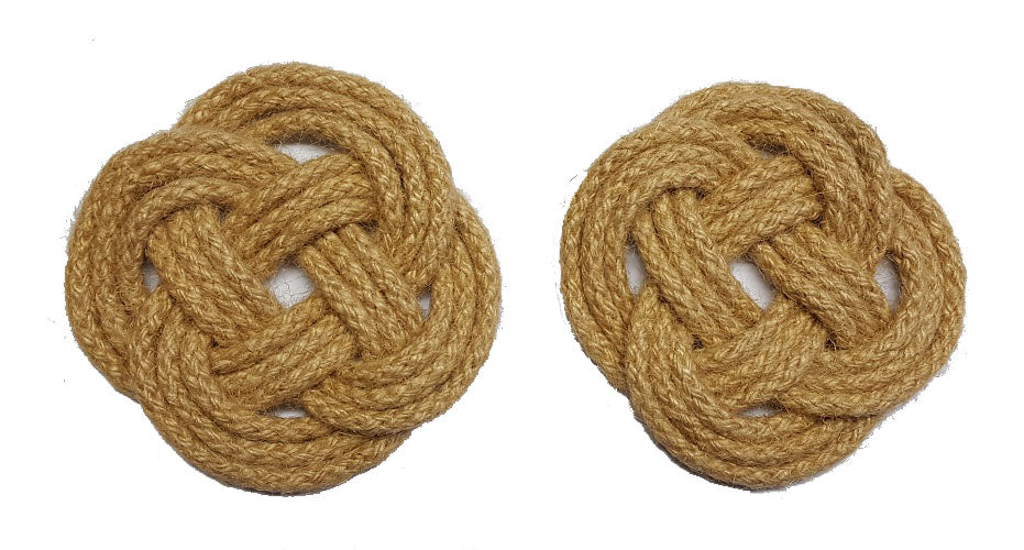 Jute cord coasters