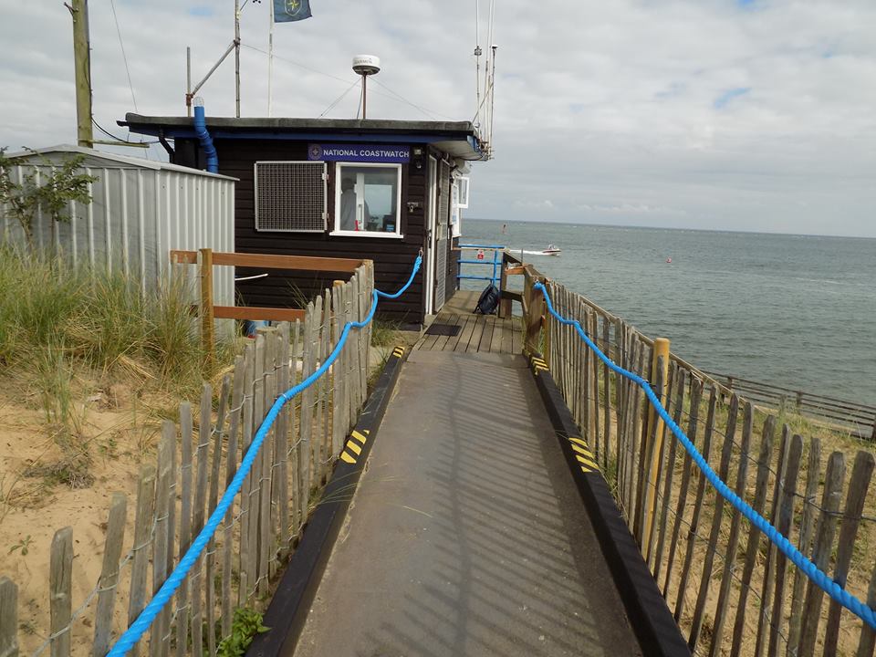 NCI Coastwatch wells next to the sea