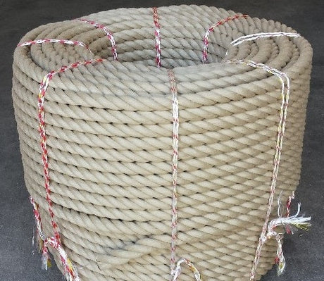28mm Synthetic Hemp Rope - 220 metre coil
