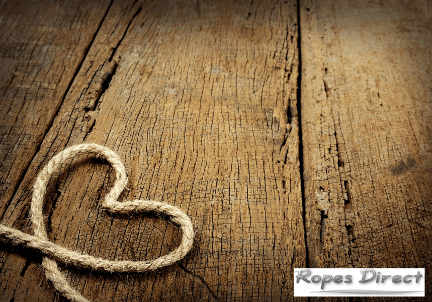 Rope for Valentine's day crafts