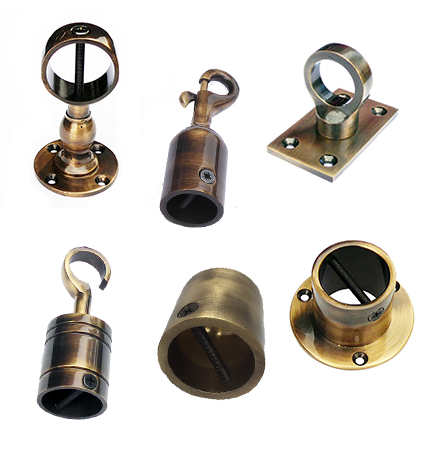 Antique Brass Rope Fittings