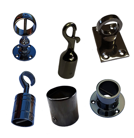 Black Nickel Rope Fittings