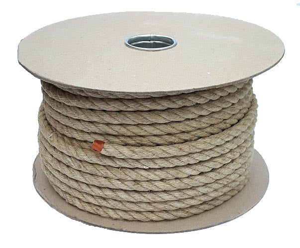Flax Hemp Rope by the Reel