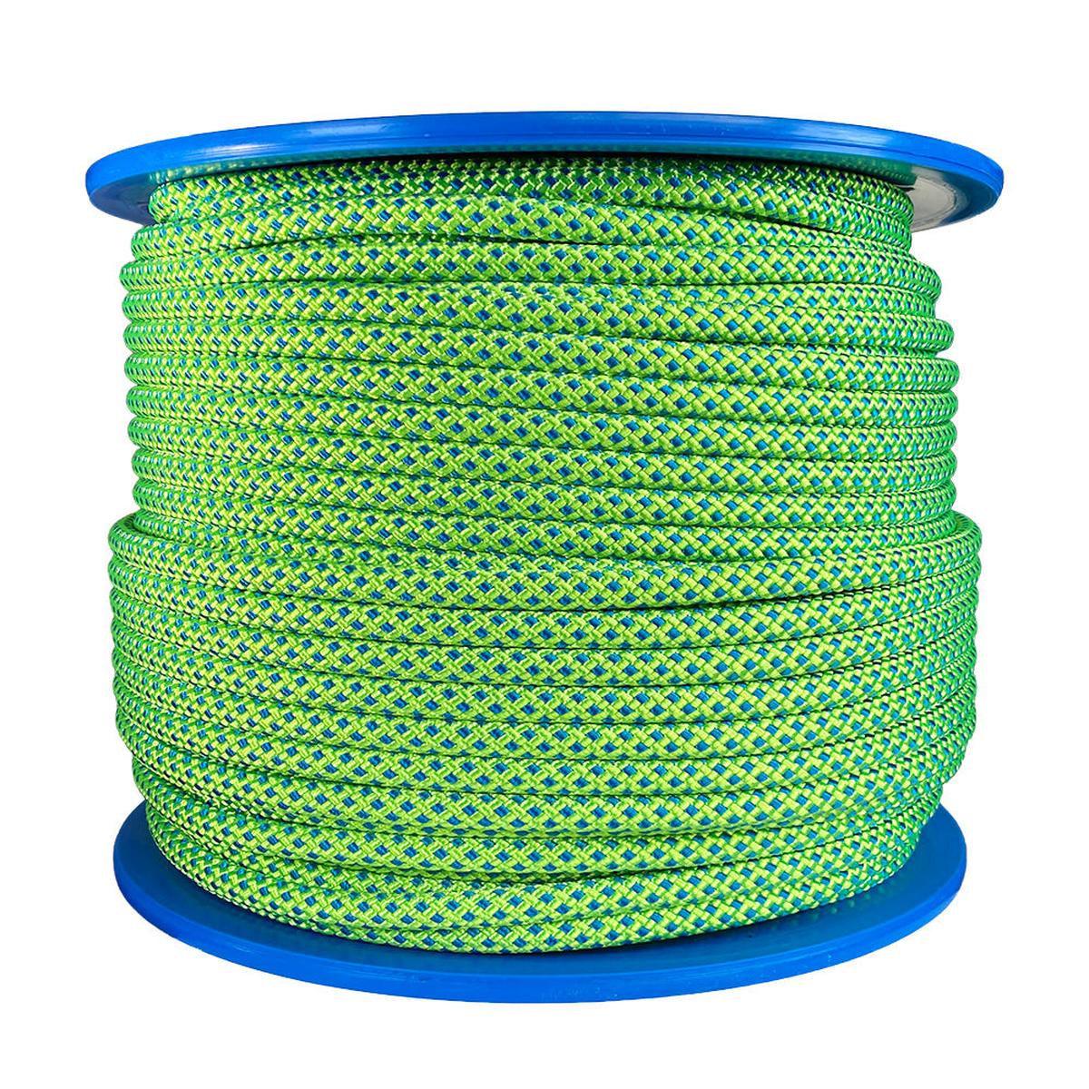 Senelis Rove Rope 12mm Green Arborist Rope - sold by the metre | RopesDirect