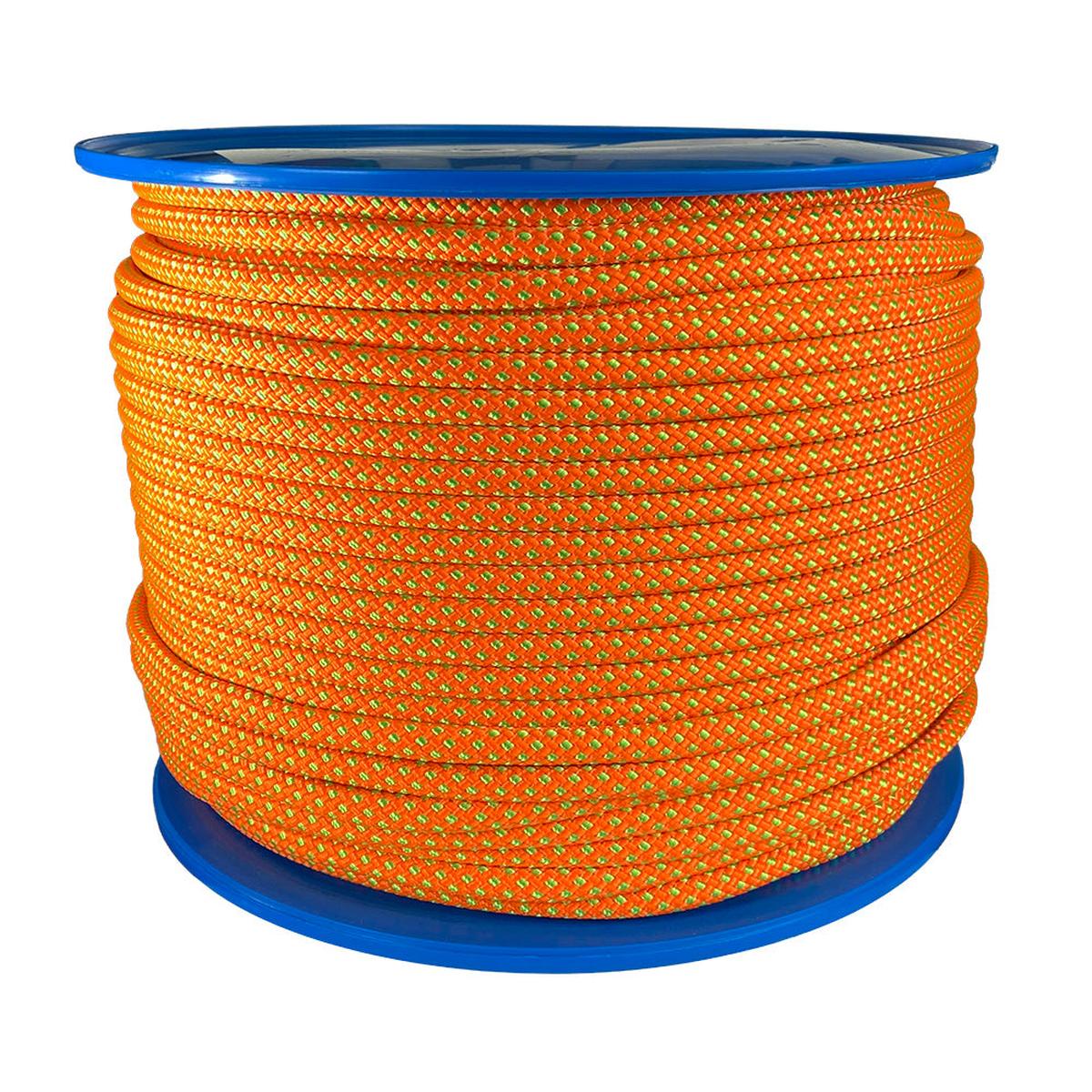 12mm Orange Arborist Rope - 200m reel at a discount | RopesDirect