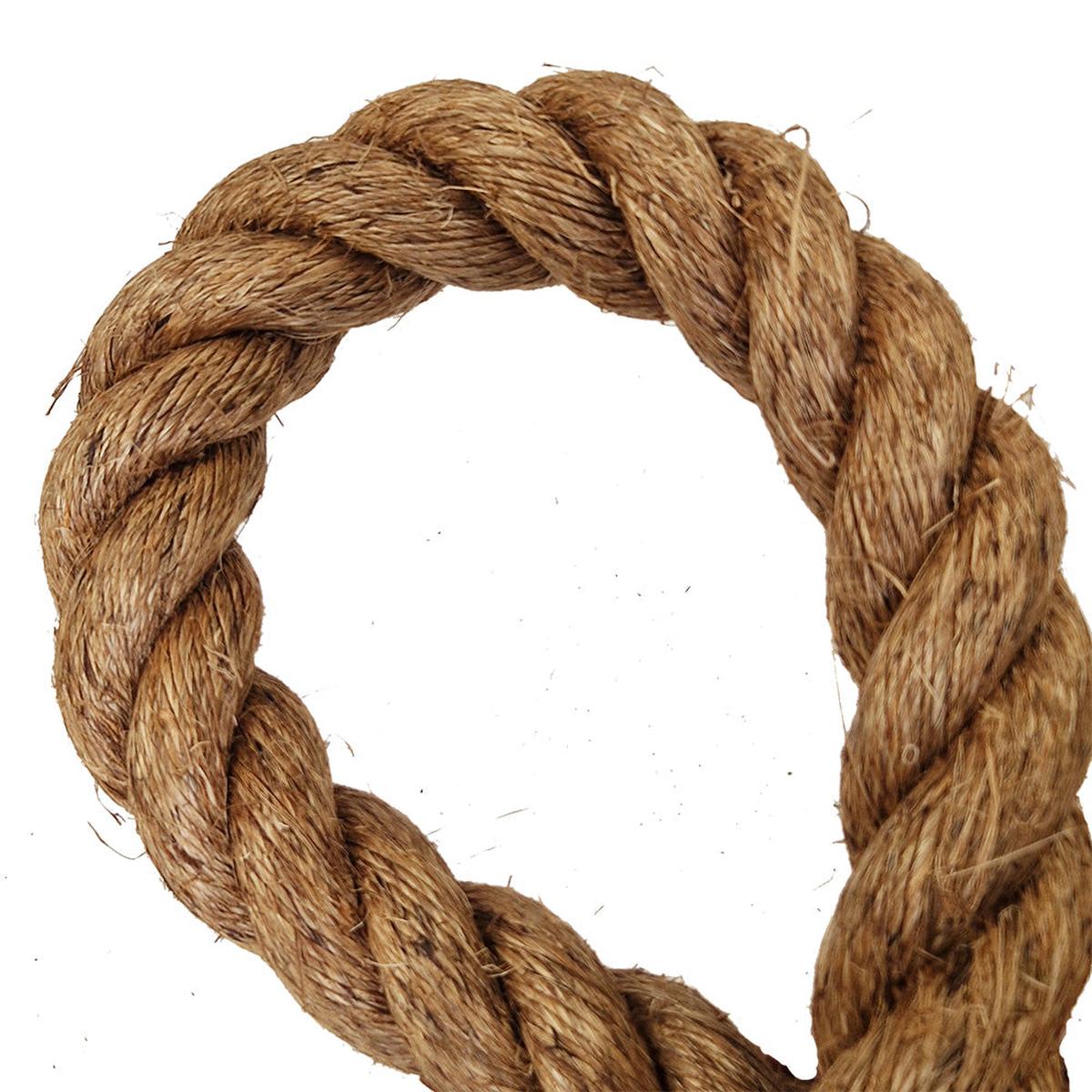 60mm Rope 60mm Natural Manila Rope sold by the metre – RopesDirect
