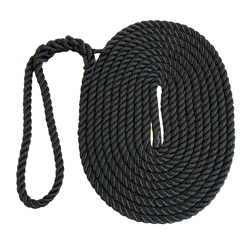 14mm Polyester Mooring Line with Soft Eye Splice – RopesDirect