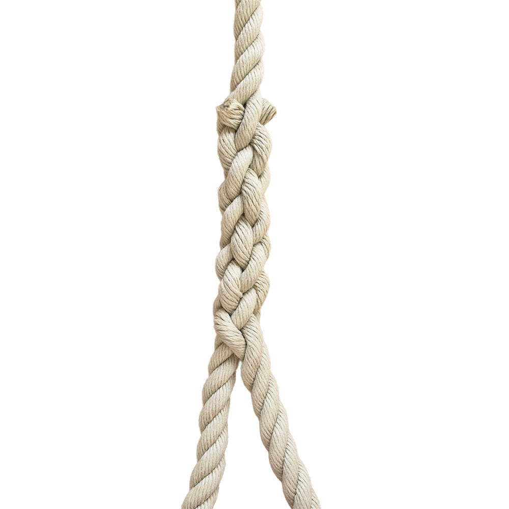 beige rope with a splice