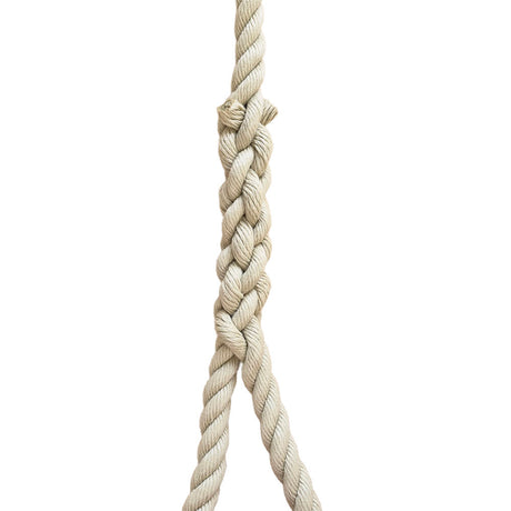 beige rope with a splice